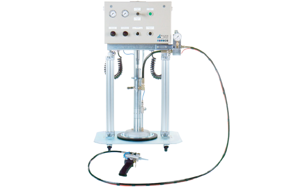 1K Dispensing machine for medium to high viscosity materials